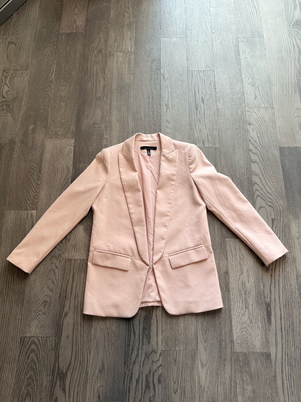 White House Black Market pink blazer